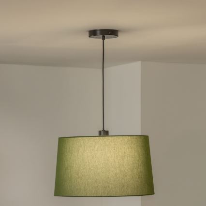 Brilagi - LED viseči lestenec CERIA na kablu, 1xE27/40W/230V, premer 45 cm, zelena