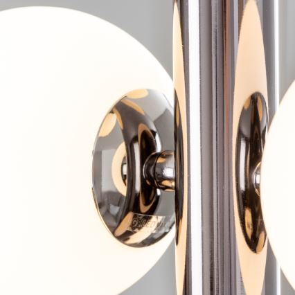 Brilagi - LED viseči lestenec MILLA 6xG9/3W/230V črn krom/bela