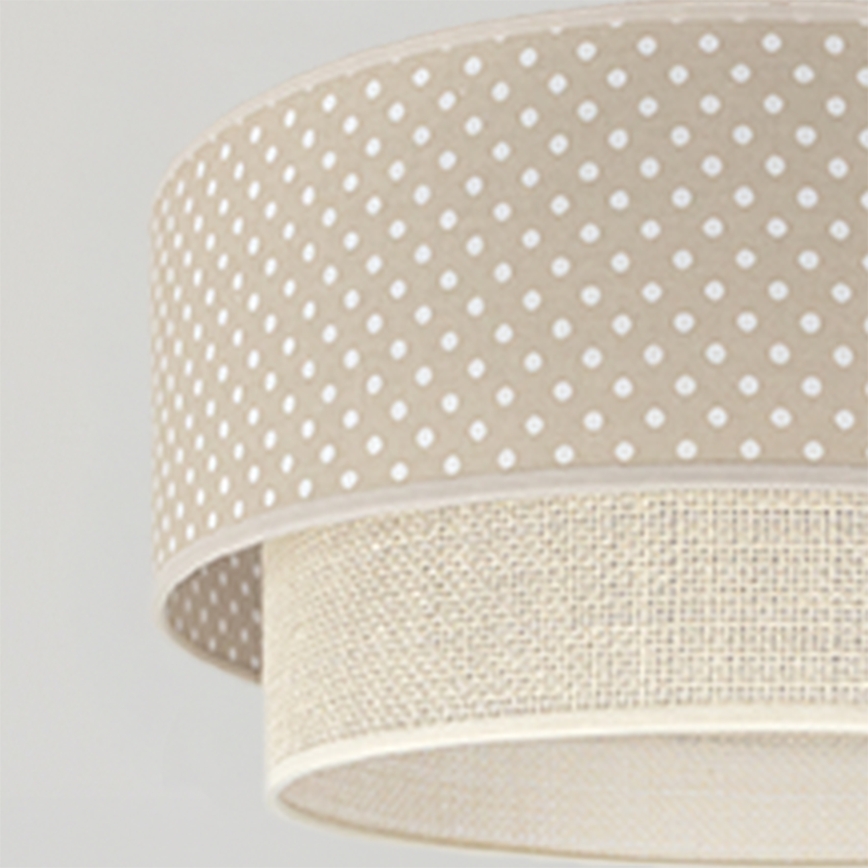 Brilagi - LED obesni lestenec na kablu BOHO BOBO 1xE27/60W/230V premer 40 cm, s pikami, bežna/kremna