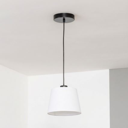 Brilagi - LED viseči lestenec na kablu CERIA 1xE27/40W/230V Ø 20,5 cm bel