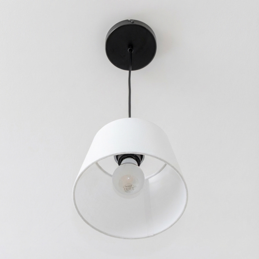 Brilagi - LED viseči lestenec na kablu CERIA 1xE27/40W/230V Ø 20,5 cm bel