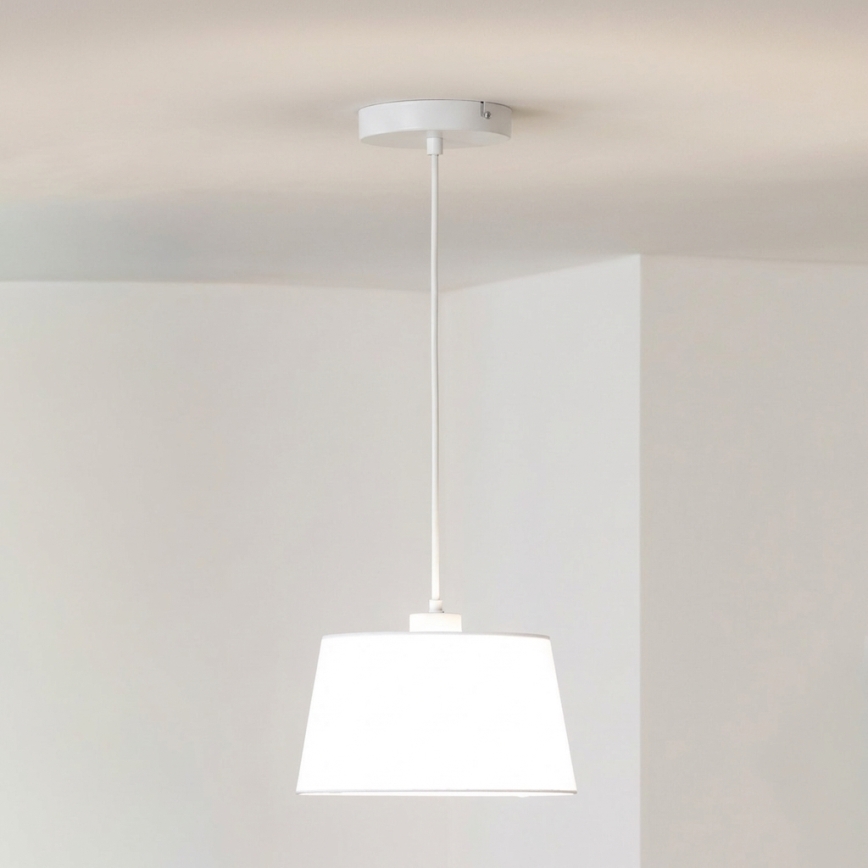 Brilagi - LED viseči lestenec na kablu CERIA 1×E27/40W/230V, premer 25 cm, bela
