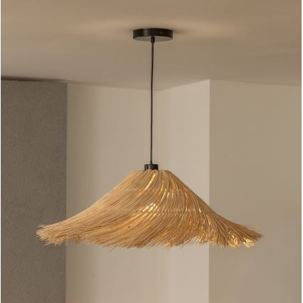 Brilagi - LED viseči lestenec na kablu CERIA BOHO 1xE27/40W/230V premer 100 cm ratan
