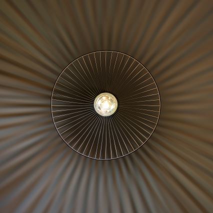 Brilagi - LED viseči lestenec na kablu CERIA WIRE 1xE27/40W/230V, premer 26 cm, črn