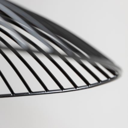 Brilagi - LED viseči lestenec na kablu CERIA WIRE 1xE27/40W/230V, premer 26 cm, črn