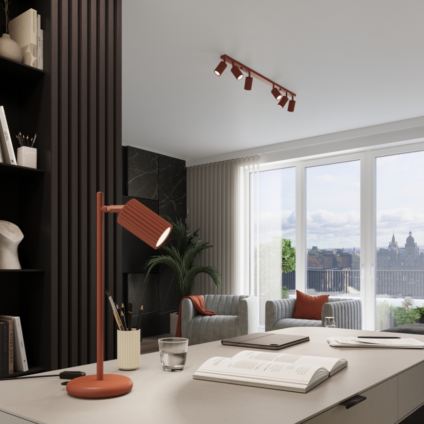 Brilagi - LED viseči lestenec na kablu CRESTO 1xGU10/10W/230V rdeč