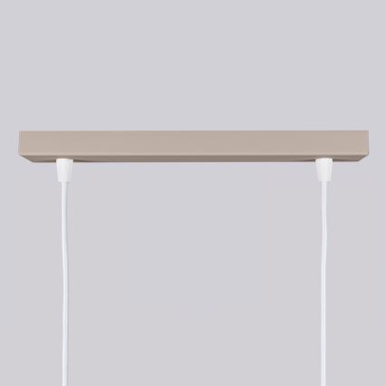 Brilagi - LED viseči lestenec na kablu CRESTO 2xGU10/10W/230V taupe