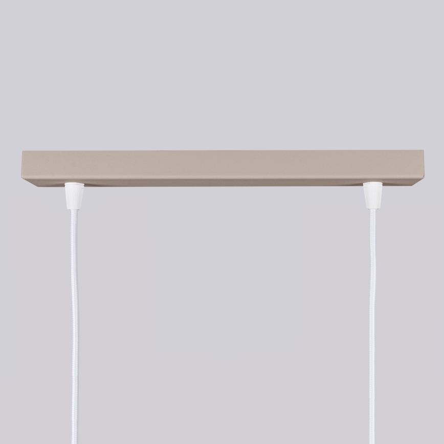 Brilagi - LED viseči lestenec na kablu CRESTO 2xGU10/10W/230V taupe