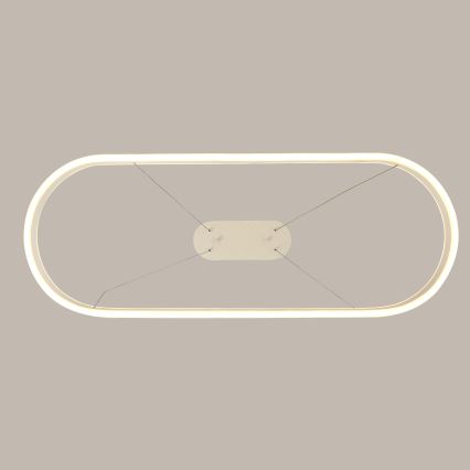 Brilagi - LED viseči lestenec na kablu PONDIE LED/45W/230V 80x30 cm bela