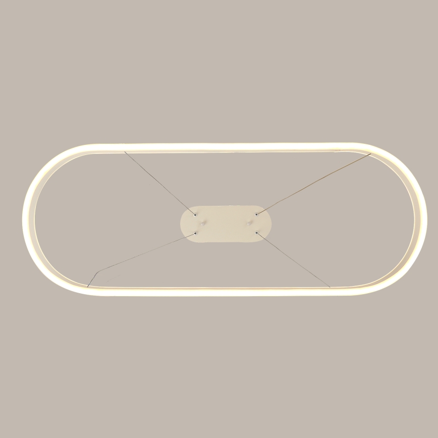 Brilagi - LED viseči lestenec na kablu PONDIE LED/45W/230V 80x30 cm bela