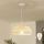 Brilagi - LED viseči lestenec na lanku CERIA BOHO 1xE27/40W/230V, premer 40 cm, ratan