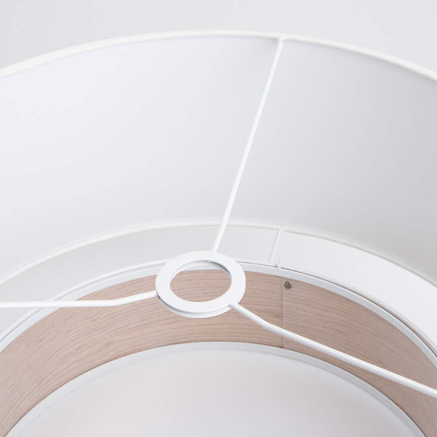 Brilagi - LED viseči lestenec na tankem kablu CERIA 1xE27/40W/230V, premer 50 cm, bela/bež