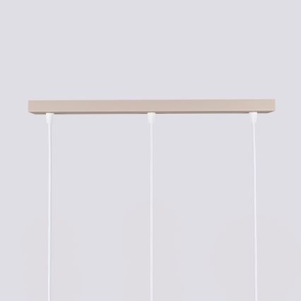 Brilagi - LED viseči lestenec na vrvici CRESTO 3xGU10/10W/230V taupe