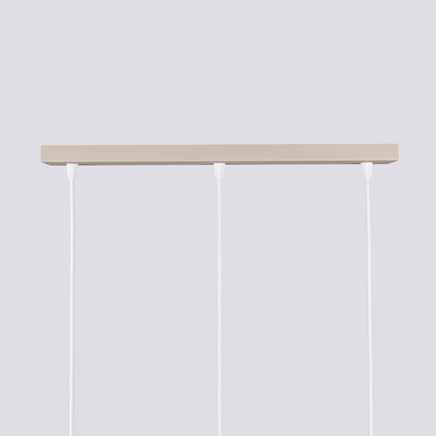 Brilagi - LED viseči lestenec na vrvici CRESTO 3xGU10/10W/230V taupe