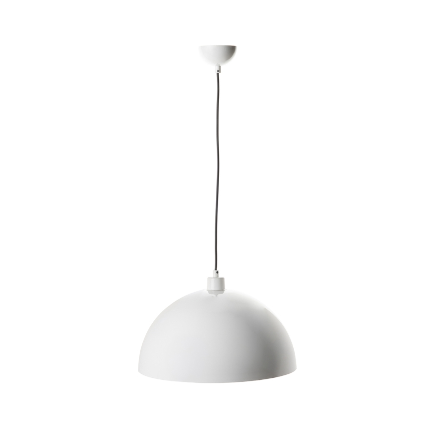 Brilagi - LED viseči lestenec na vrvici METALO 1xE27/40W/230V Ø 40 cm bela/medena