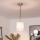 Brilagi - LED viseči lestenec NUBILA 1xE27/60W/230V, premer 14 cm, rdeča/bela