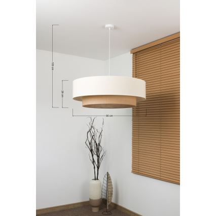 Brilagi - LED viseči lestenec v boho slogu 3xE27/15W/230V premer 80 cm