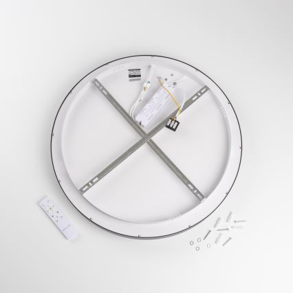 Brilagi - LED zatemnjiva stropna svetilka FALCON II LED/99W/230V 3000-6500K premer 60 cm črna + daljinski upravljalnik