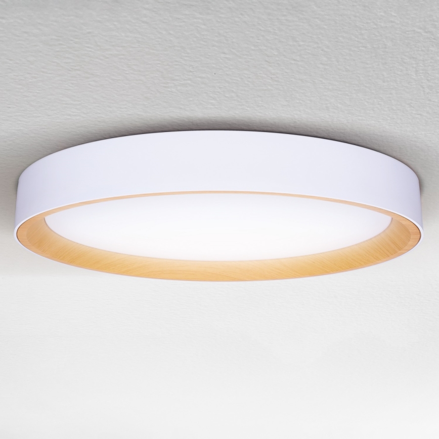 Brilagi - LED zatemnljivo stropno svetilo LARIOS LED/72W/230V 3000-6500K bela, premer 59 cm + daljinski upravljalnik