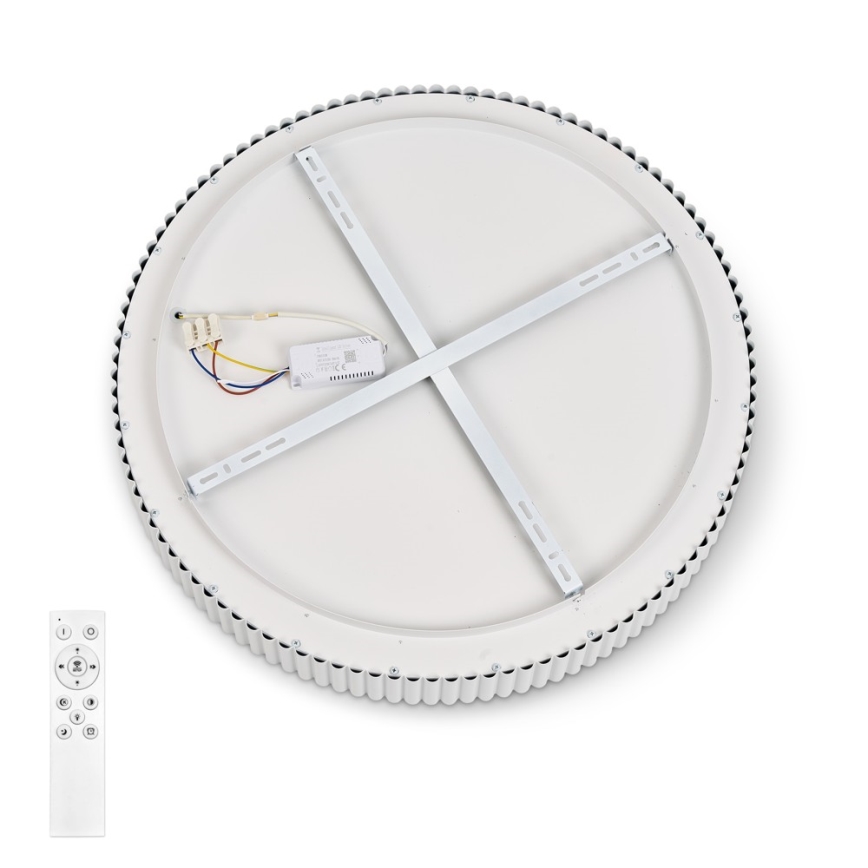 Brilagi - LED stropna svetilka z zatemnjevanjem FALCON MODERN LED/54W/230V 3000-6000K 60 cm bela + daljinski upravljalnik