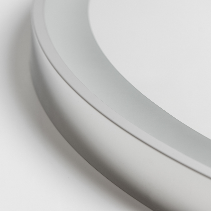 Brilagi - LED zatemnjevalno kopalniško ogrevano ogledalo z osvetlitvijo ALU PRO LED/18W/230V Ø 60 cm 3000/4000/6500K IP44 sijajni krom CRI 90