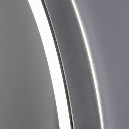 Brilagi - LED zatemnjevalno kopalniško ogrevano ogledalo z osvetlitvijo ALU PRO LED/18W/230V Ø 60 cm 3000/4000/6500K IP44 sijajni krom CRI 90