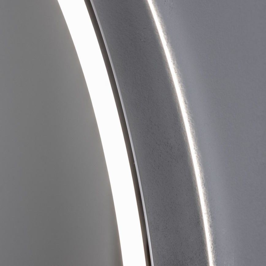 Brilagi - LED zatemnjevalno kopalniško ogrevano ogledalo z osvetlitvijo ALU PRO LED/18W/230V Ø 60 cm 3000/4000/6500K IP44 sijajni krom CRI 90