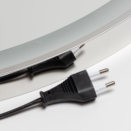 Brilagi - LED zatemnjevalno kopalniško ogrevano ogledalo z osvetlitvijo ALU PRO LED/18W/230V Ø 60 cm 3000/4000/6500K IP44 sijajni krom CRI 90