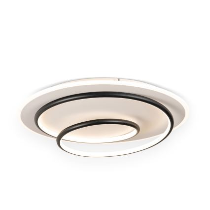 Brilagi - LED stropna svetilka z zatemnjevanjem FLARE LED/70W/230V 3000-6000K, premer 50 cm, bela/črna + daljinski upravljalnik