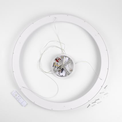 Brilagi - LED zatemljiv viseči lestenec na kablu FALCON II LED/108W/230V 3000-6500K, premer 80 cm, bel, z daljinskim upravljalnikom