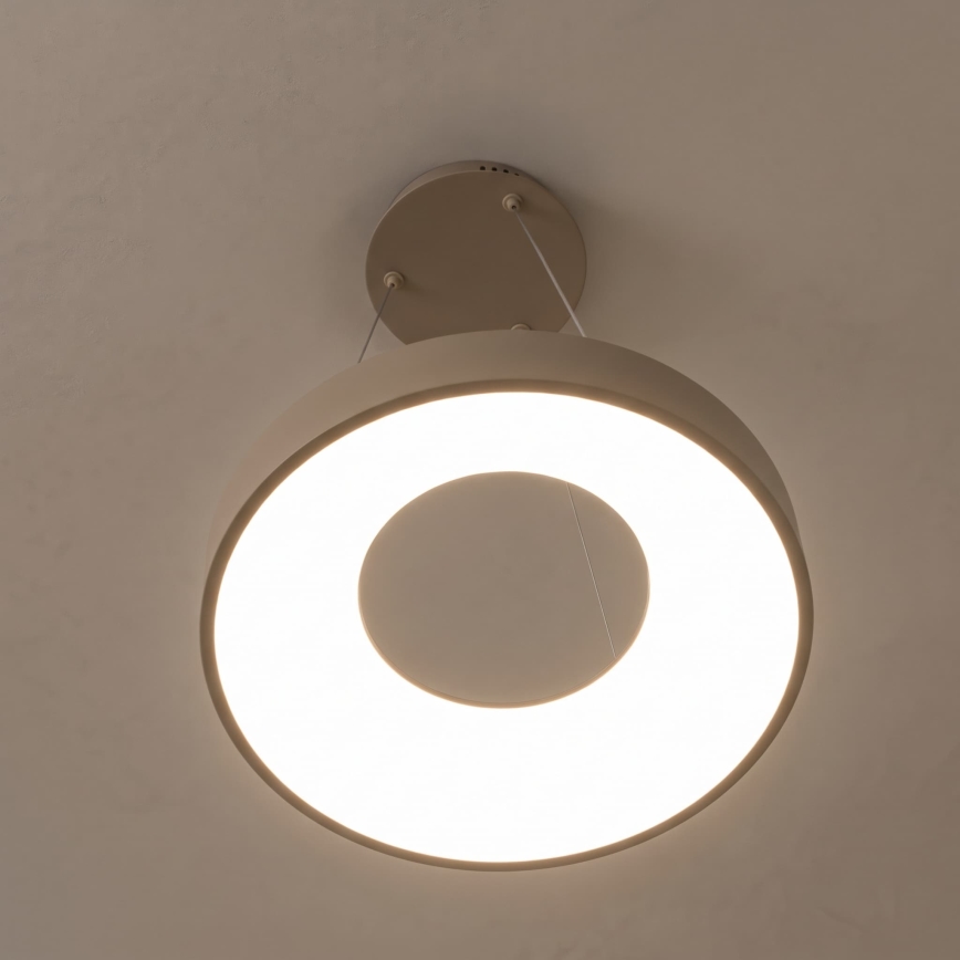 BRILAGI - LED zatemljiv lestenec na kablu FALCON II LED/67W/230V 3000-6500K premer 40 cm bež + daljinsko upravljanje