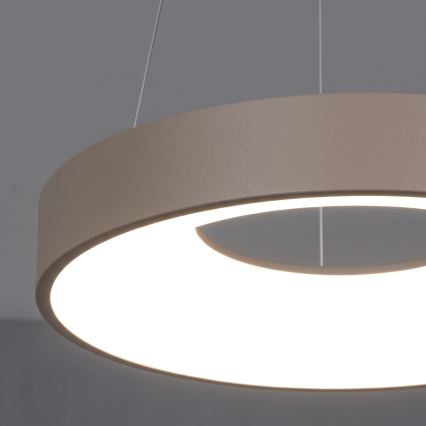 BRILAGI - LED zatemljiv lestenec na kablu FALCON II LED/67W/230V 3000-6500K premer 40 cm bež + daljinsko upravljanje