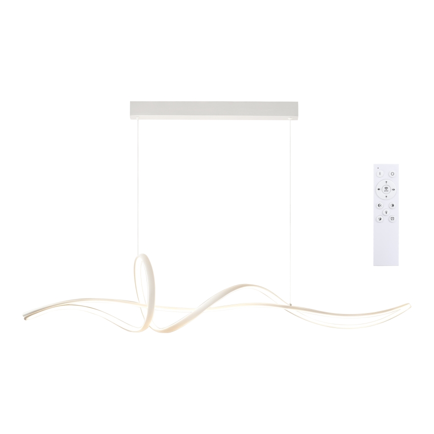 Brilagi - LED lestenec na kablu SIGNATURE z nastavljivo zatemnitvijo LED/55W/230V 3000–6000K 120x23 cm bel + daljinski upravljalnik