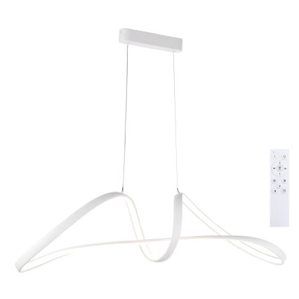 Brilagi - zatemnljiv LED lestenec na kablu TWISTER LED/60W/230V 3000-6000K bela + daljinski upravljalnik