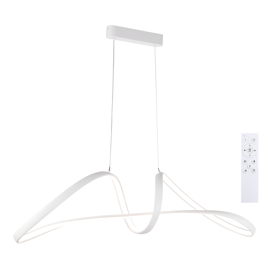 Brilagi - zatemnljiv LED lestenec na kablu TWISTER LED/60W/230V 3000-6000K bela + daljinski upravljalnik