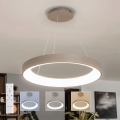 BRILAGI - LED zatemljiv lestenec na vrvici FALCON II LED/99W/230V 3000-6500K, Ø 60 cm, bež + daljinski upravljalnik