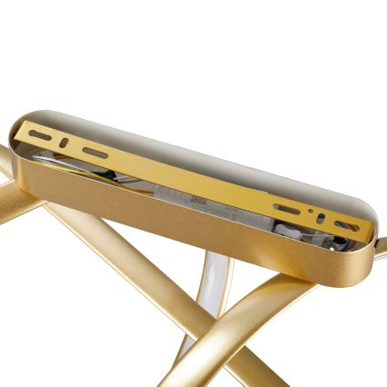 Brilagi - LED zatemljiv nadometni stropni lestenec TWISTER LED/60W/230V 3000-6000K zlata + daljinski upravljalnik