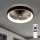 Brilagi - LED zatemljiv stropni ventilator LED/34W/230V 3000-6500K premer 50 cm črna + daljinski upravljalnik