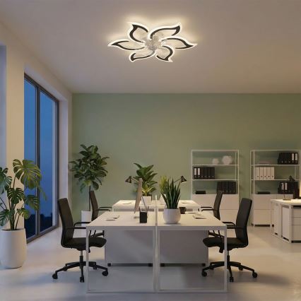 Brilagi - zatemnljiv stropni ventilator z LED, 34 W, 230 V, premer 83 cm, črn + daljinski upravljalnik