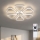 Brilagi - LED zatemljiv stropni ventilator LED/38W/230V premer 76 cm bela + daljinski upravljalnik