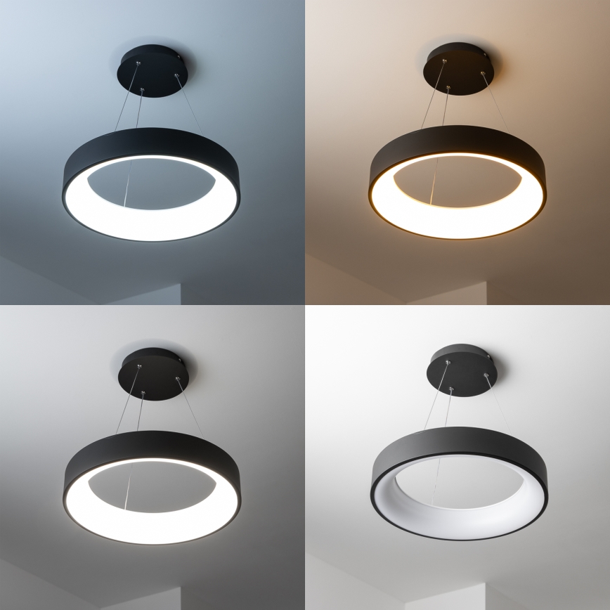 Brilagi - LED zatemnjiva viseča svetilka na obesnem kablu FALCON LED/80W/230V 3000-6500K, premer 60 cm, črna + daljinski upravljalnik