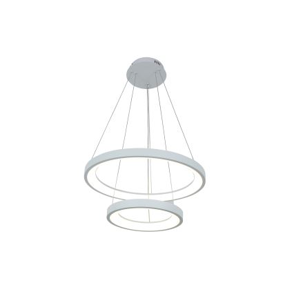 Brilagi - LED zatemnljiv viseči lestenec na kablu FALCON SLIM LED/68W/230V 3000-6500K premer 50 cm bel + daljinski upravljalnik