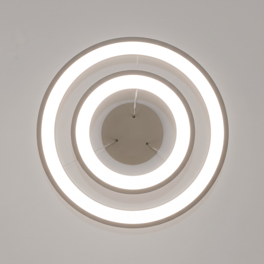 BRILAGI - LED zatemnjiv viseči lestenec na kablu FALCON SLIM LED/68W/230V 3000-6500K Ø 50 cm bež + daljinski upravljalnik