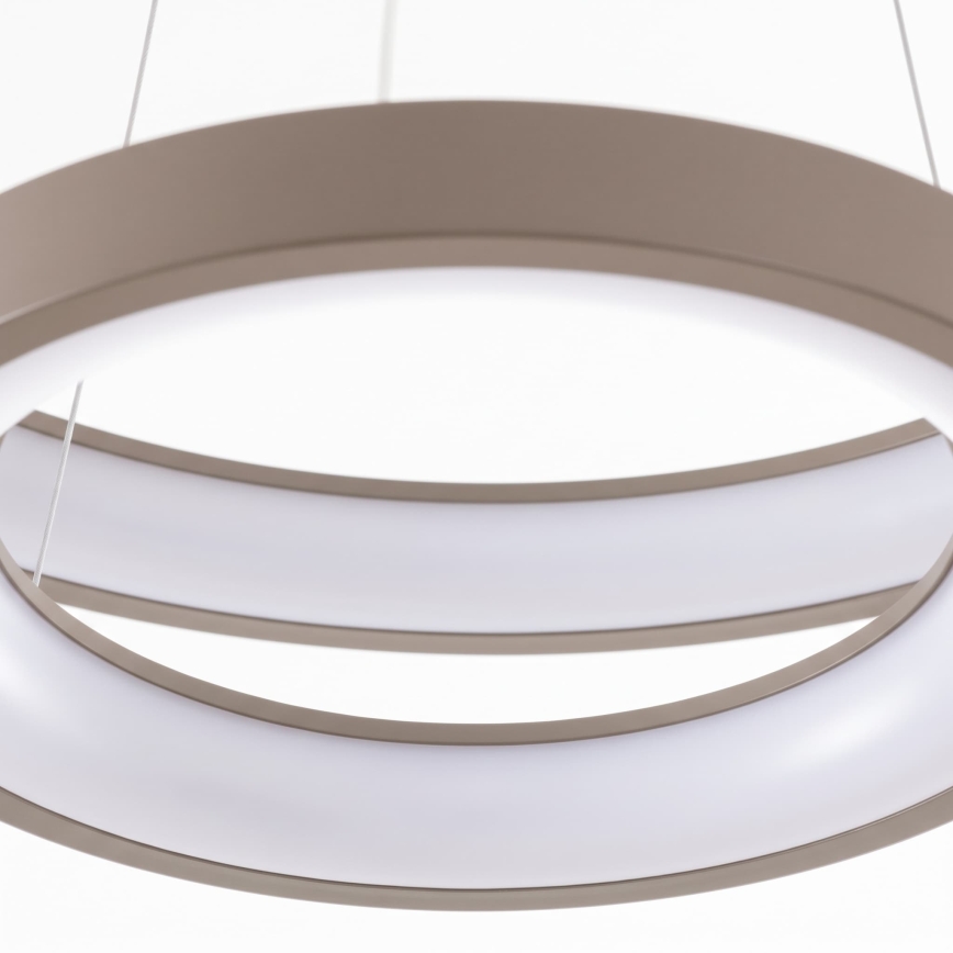 BRILAGI - LED zatemnjiv viseči lestenec na kablu FALCON SLIM LED/68W/230V 3000-6500K Ø 50 cm bež + daljinski upravljalnik