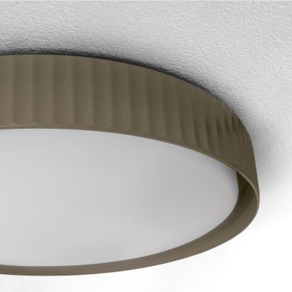 Brilagi - zatemljivo LED stropno svetilo LUCIA LED/48W/230V 3000-6500K premer 41 cm taupe + daljinski upravljalnik