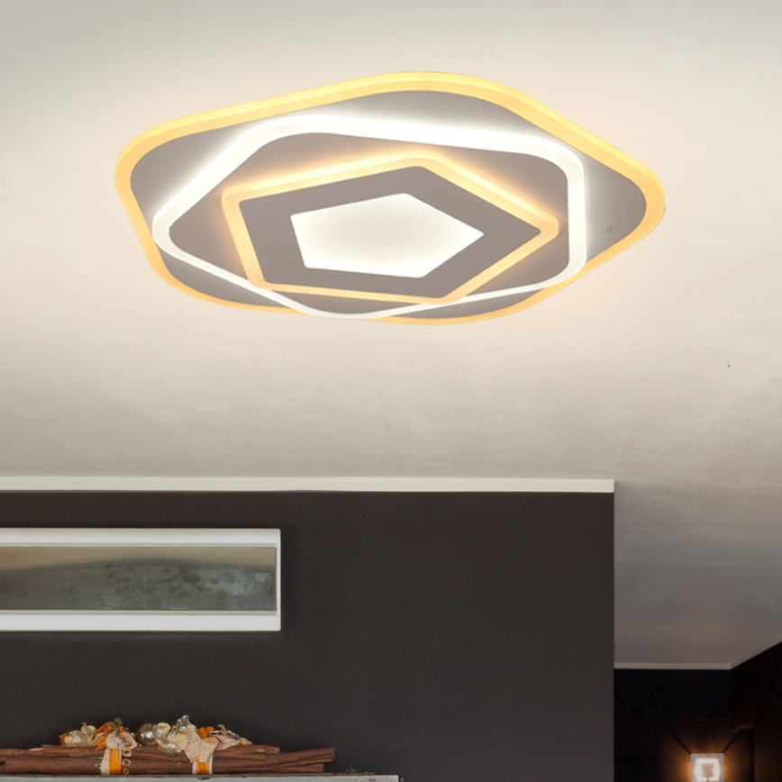 Brilagi - LED zatemnilna stropna svetilka MODERN MINI LED/53W/230V 3000/4000/6000K premer 30 cm + daljinski upravljalnik