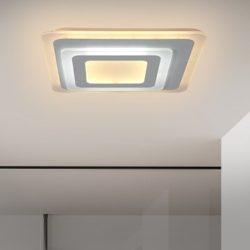 Brilagi - LED zatemnilna stropna svetilka MODERN MINI LED/65W/230V 3000/4000/6000K 37x37 cm + daljinski upravljalnik