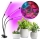 Brilagi - LED Zatemnitvena fleksibilna namizna svetilka s sponko za gojenje rastlin VITABLOOM 3xLED/10W/230V črna