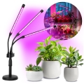 BRILAGI - LED Zatemnitvena fleksibilna namizna svetilka za gojenje rastlin VITABLOOM 3xLED/10W/230V črna