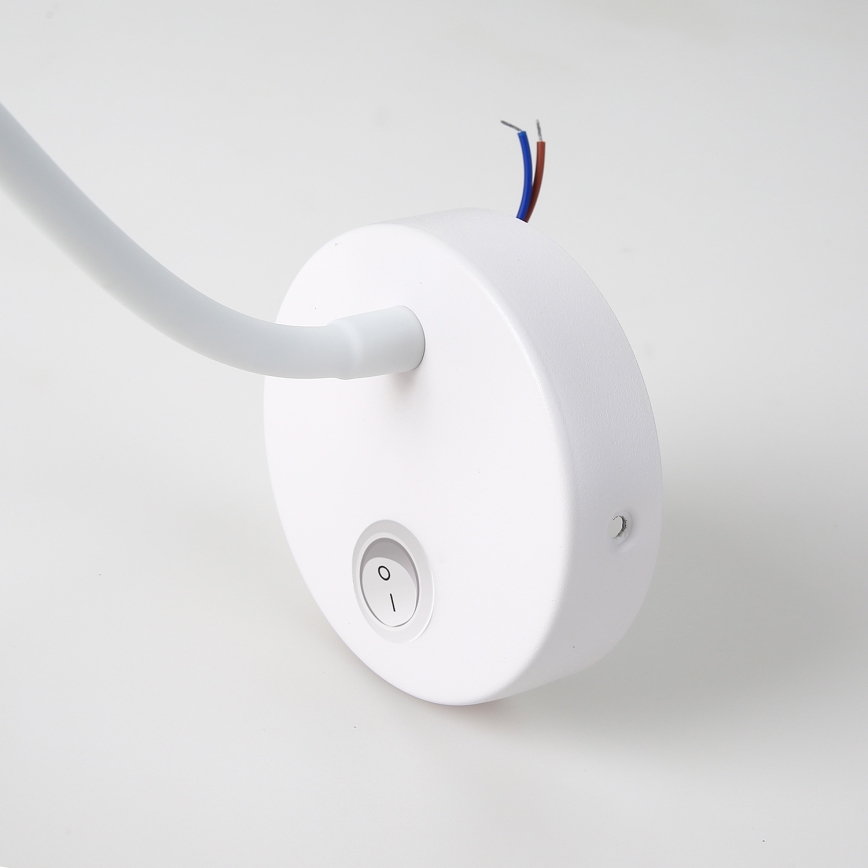 Brilagi - LED Zatemnitvena fleksibilna stenska svetilka MAYA 1xG9/4W/230V bela 2700-6500K Wi-Fi Tuya